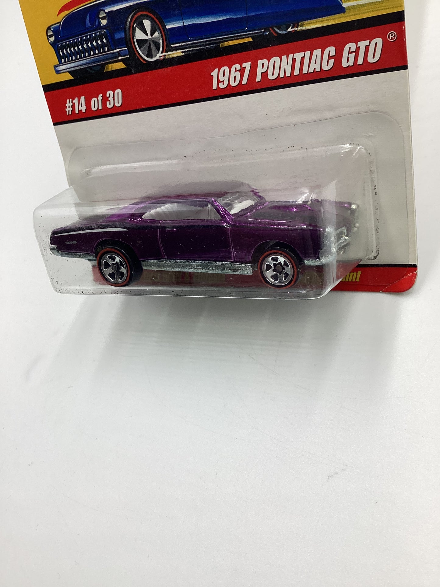 Hot Wheels Classics Series 2 #14 1967 Pontiac GTO Purple SR