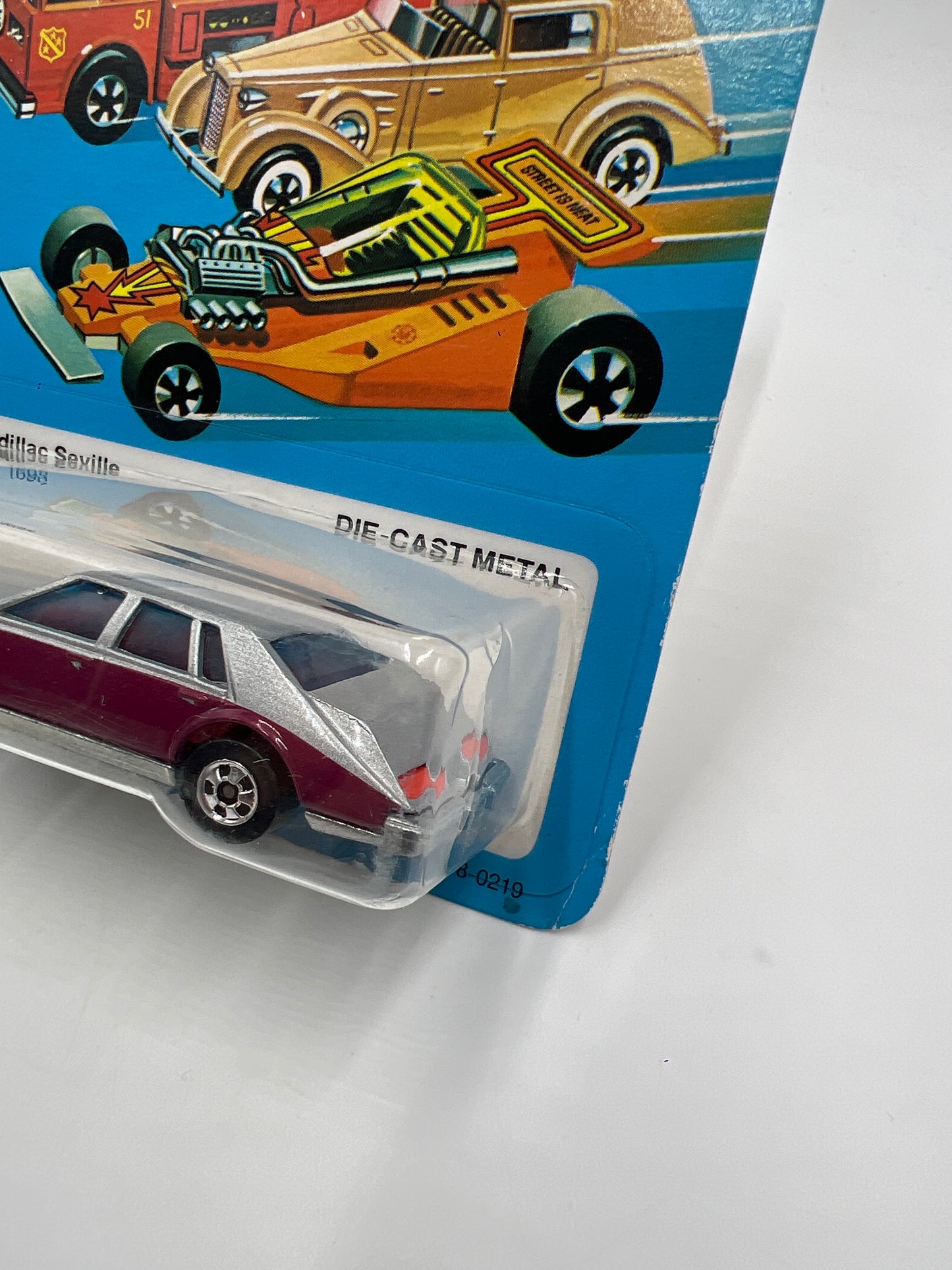 Hot Wheels Original 1982 #1698 Cadillac Seville Unpunched W/Protector