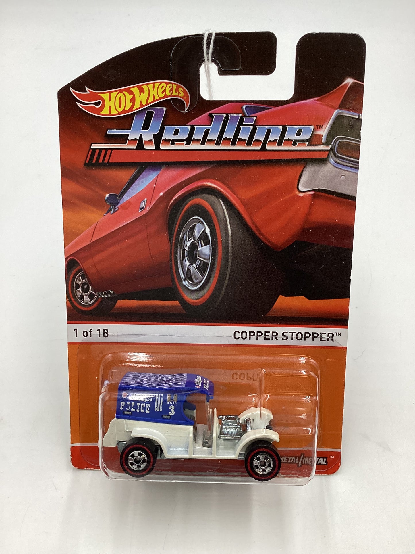 Hot wheels 2015 Redline #1 Copper Stopper 158D