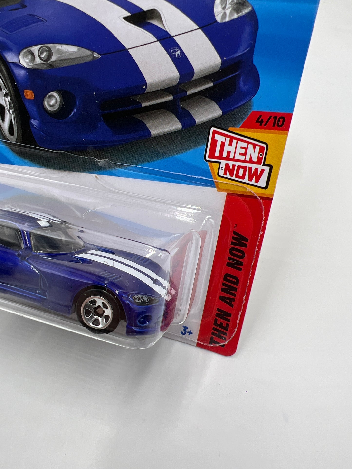 2025 Hot Wheels J Case Then And Now #176 96 Dodge Viper GTS Blue 53C