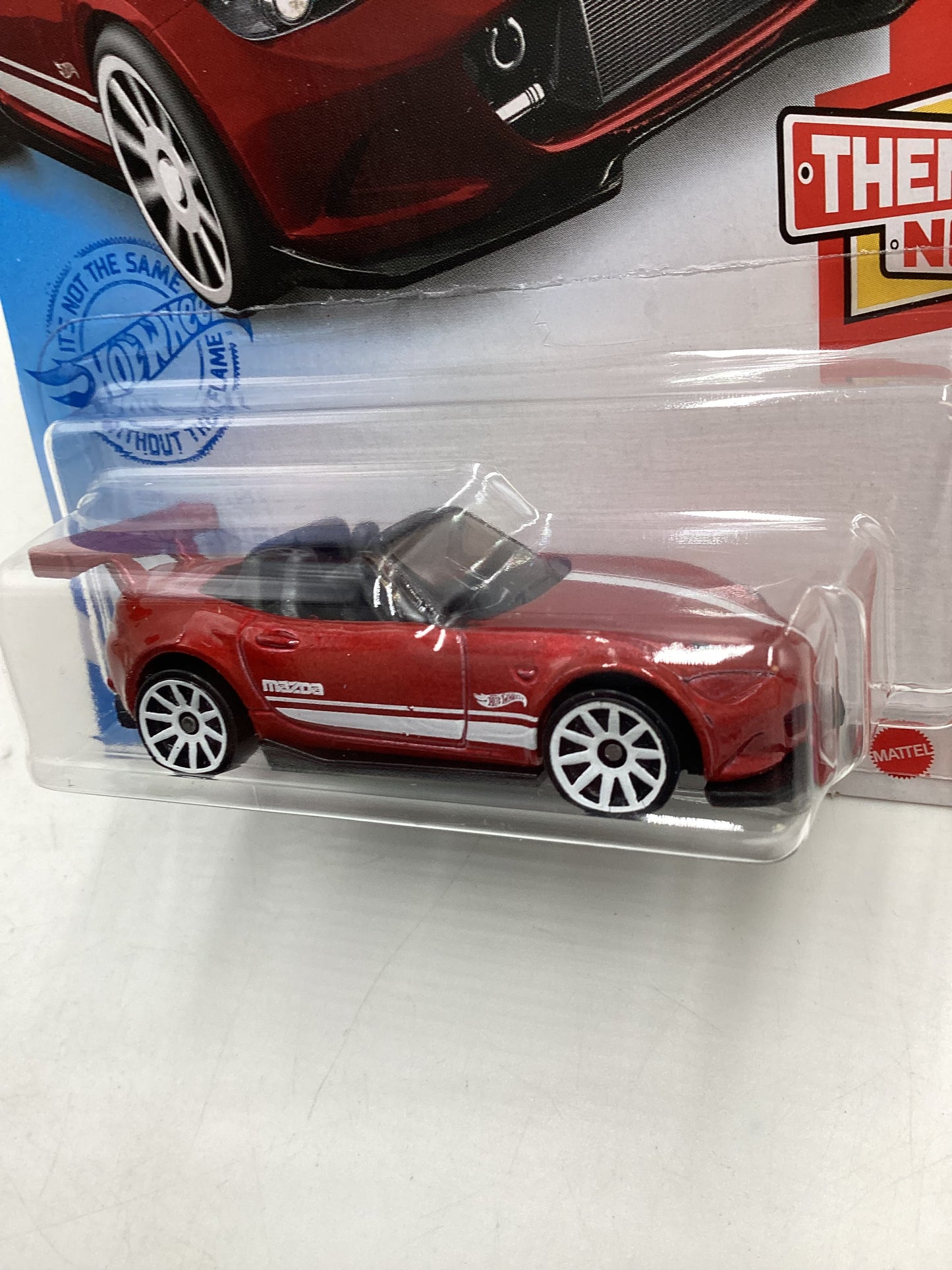 2021 Hot Wheels #129 15 Mazda MX-5 Miata Red Vein 86A