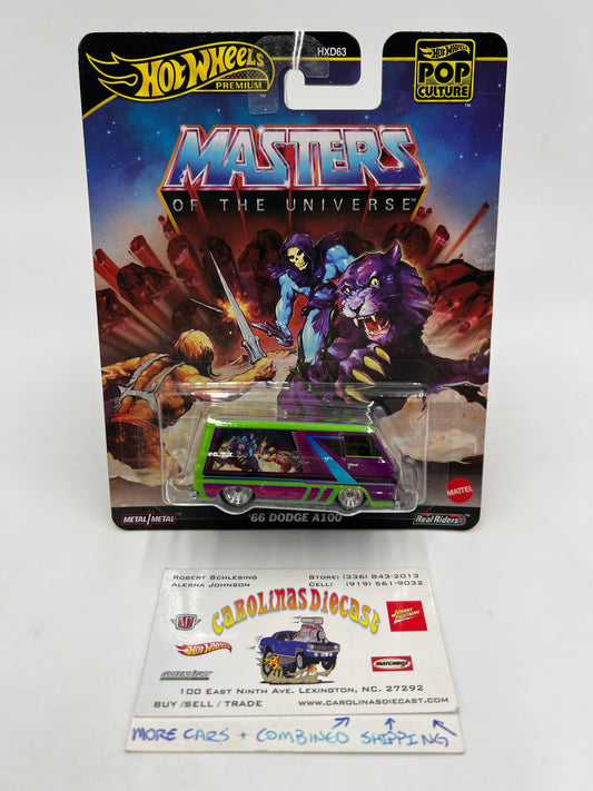 2025 Hot Wheels Pop Culture Masters Of The Universe 66 Dodge A100 242F