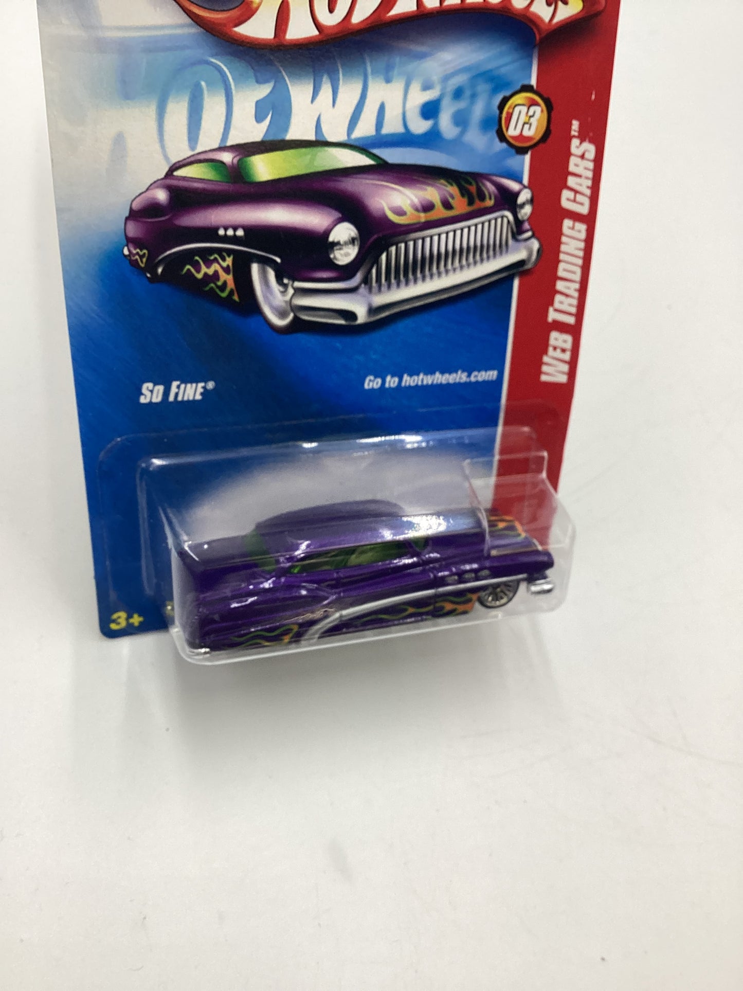 2008 Hot Wheels Web Trading Cars #79 So Fine Purple EE4