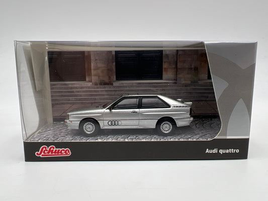 Tarmac Works x Schuco 1/64 Audi Quattro Silver
