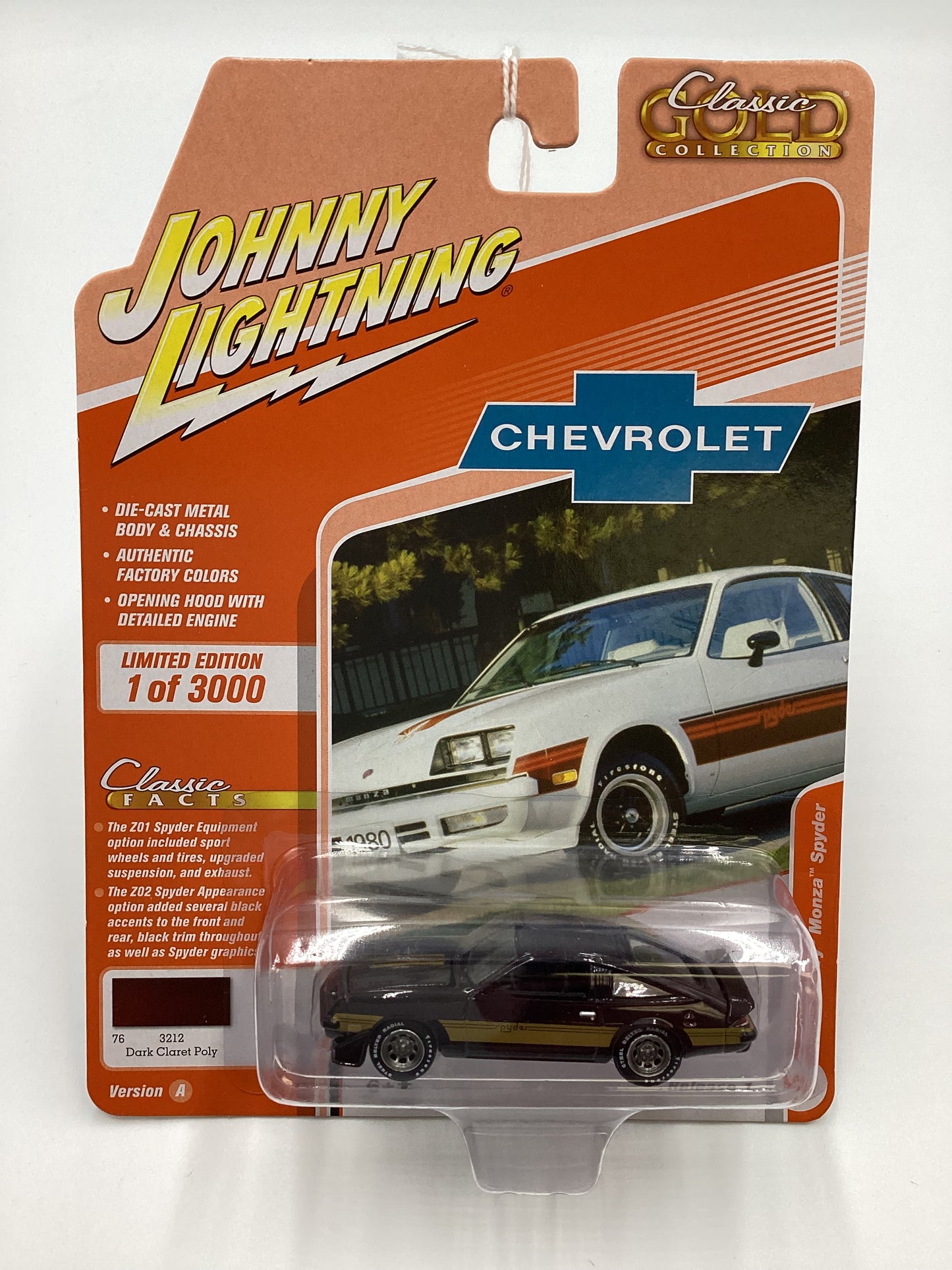 Johnny Lightning Gold Collection Release 1 Version A 1980 Chevy Monza Spyder Dark Brown 219D