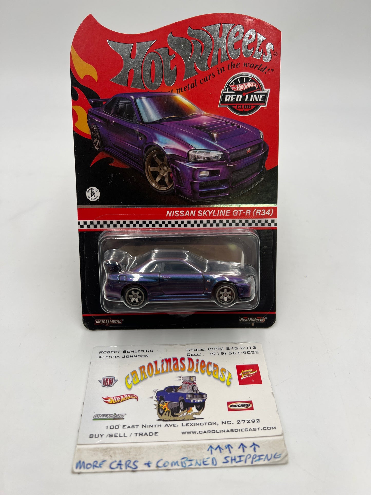 2024 Hot Wheels RLC Nissan Skyline GT-R R34 Chameleon W/Protector