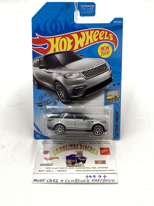 2019 Hot wheels #237 Range Rover Velar 61A