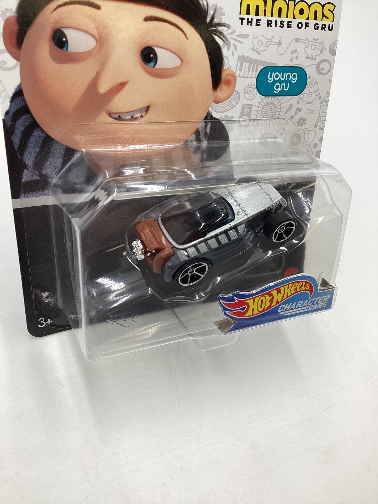 2018 Hot Wheels Character cars Minions Young Gru 6/6 112A