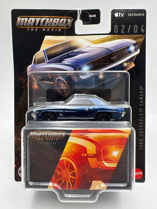 2026 Matchbox The Movie #2 1969 Chevrolet Camaro Blue
