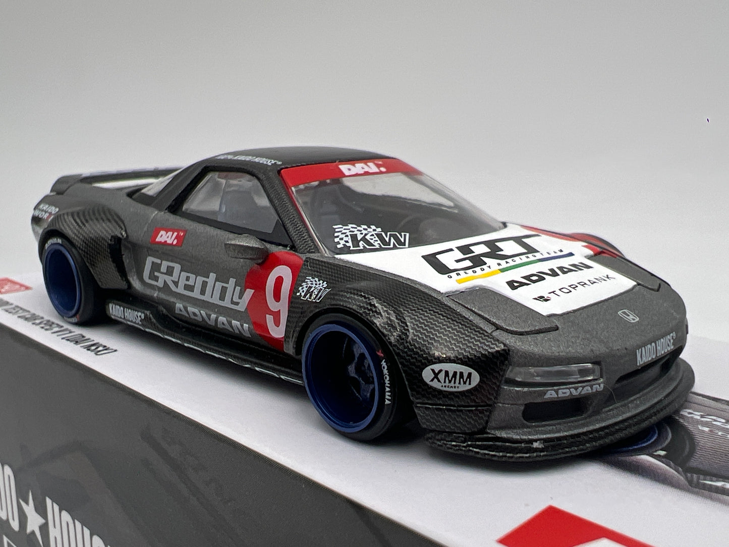 Mini GT Kaido House #190 Honda NSX Kaido Test Car Spec V1 DAI NSX GReddy
