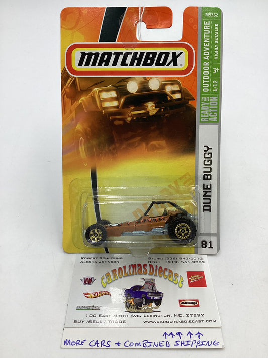 Matchbox #81 Outdoor Adventure Dune Buggy Brown 207G