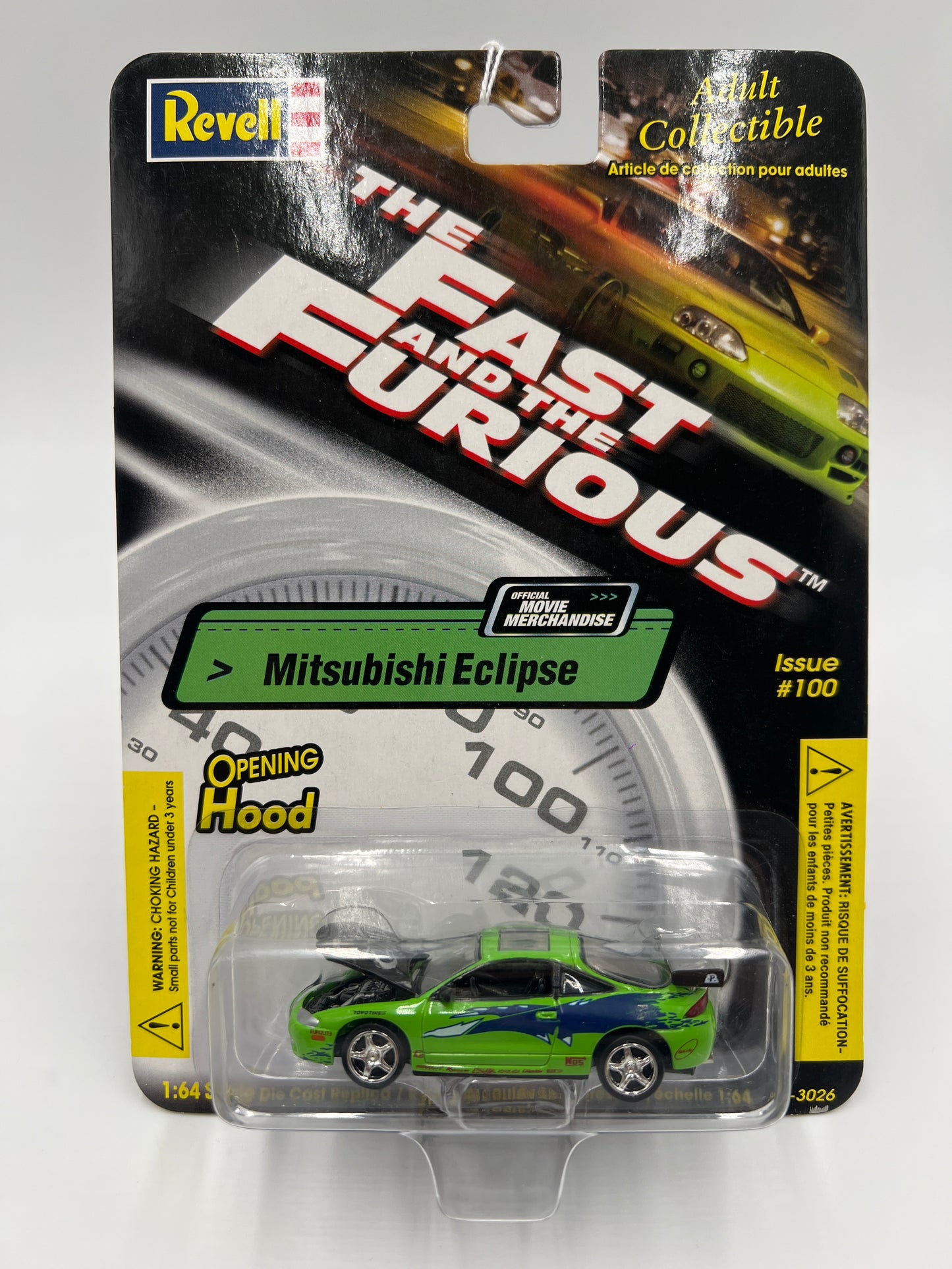 Revell The Fast And The Furious #100 Mitsubishi Eclipse Green