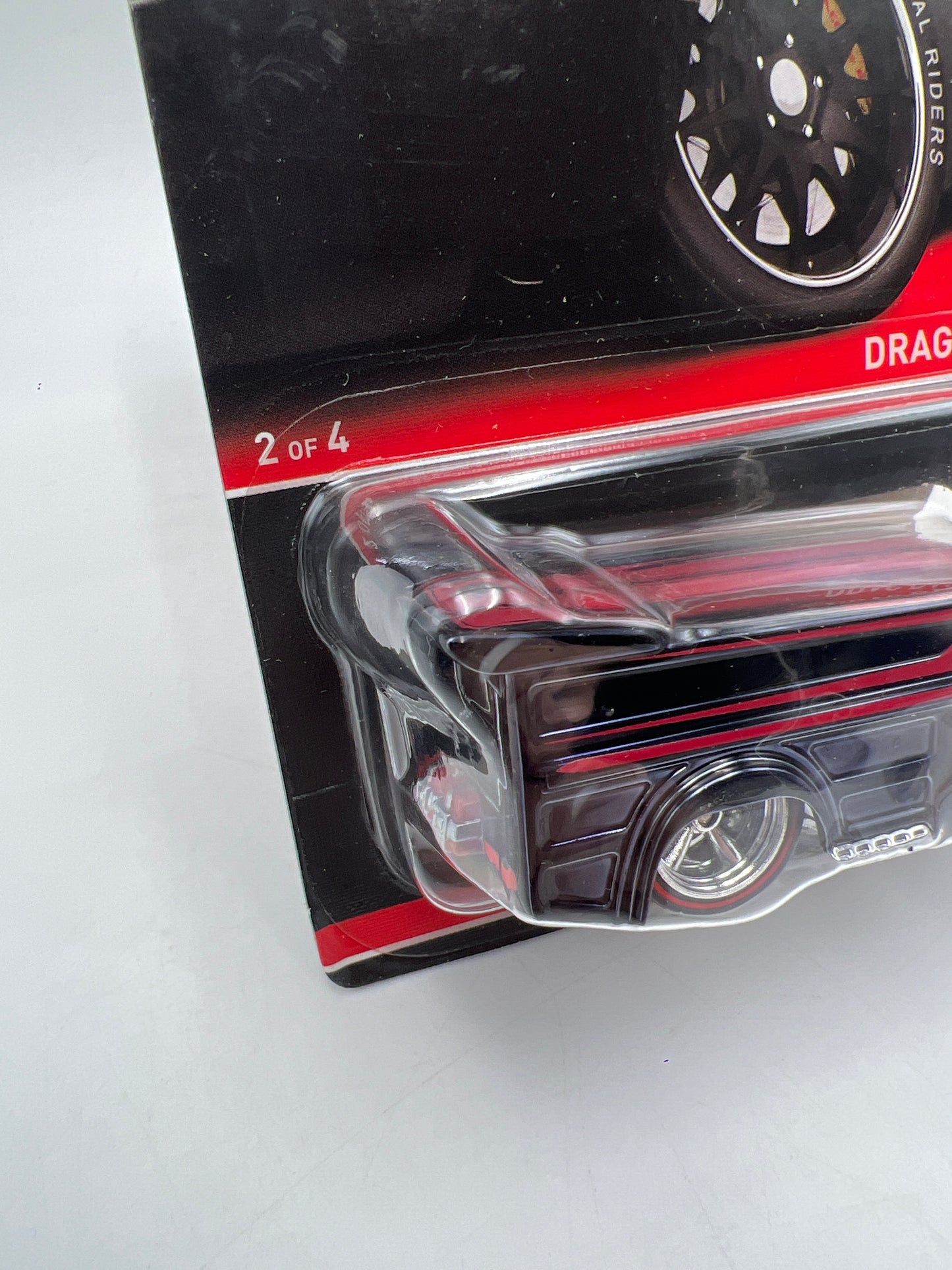 Hot Wheels RLC Real Riders Series 14 #2 4575/6000 Drag Dairy W/Protector