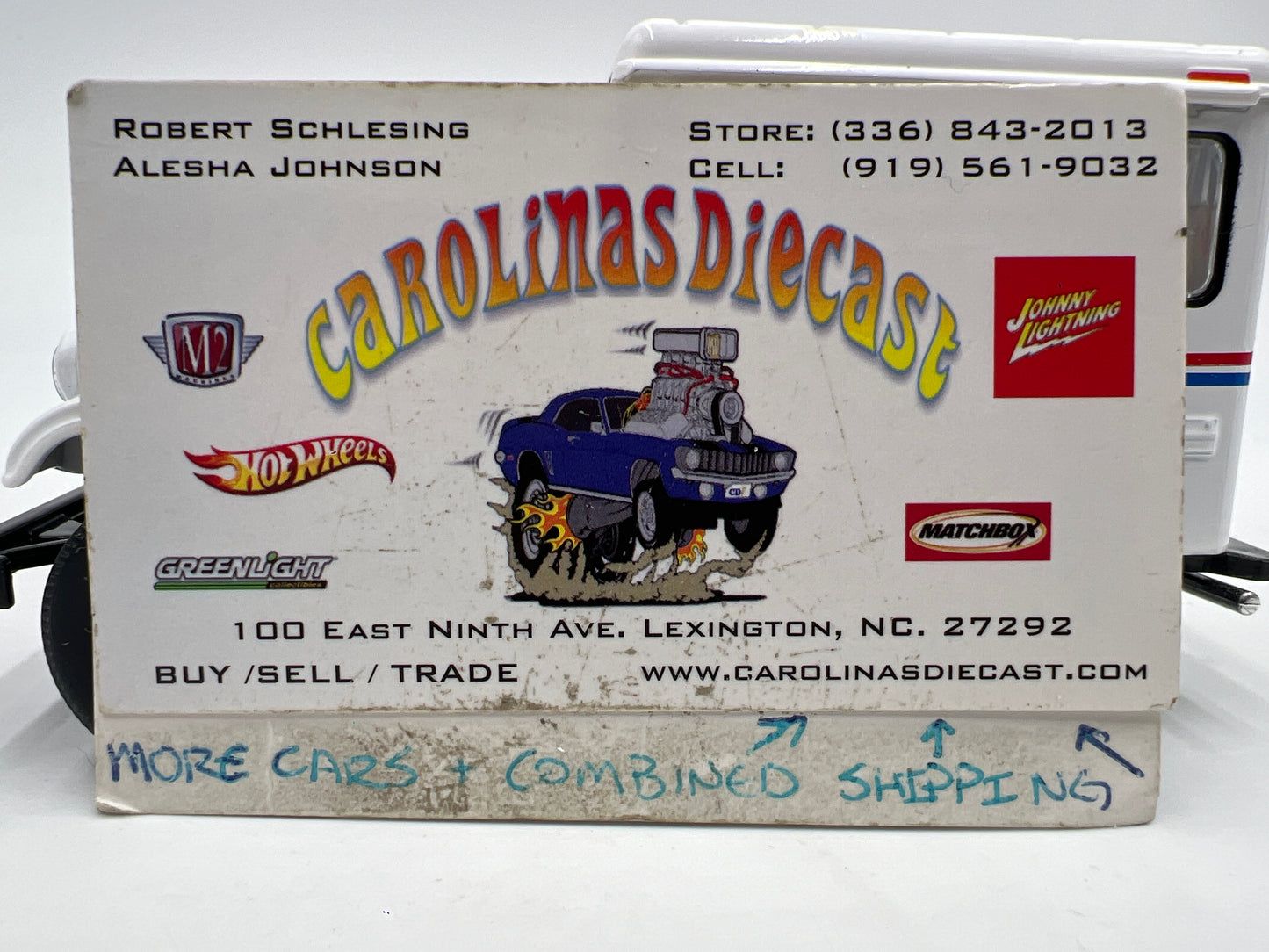 Kinsmart 1/26 Scale US Mail 1971 Jeep DJ-5B White