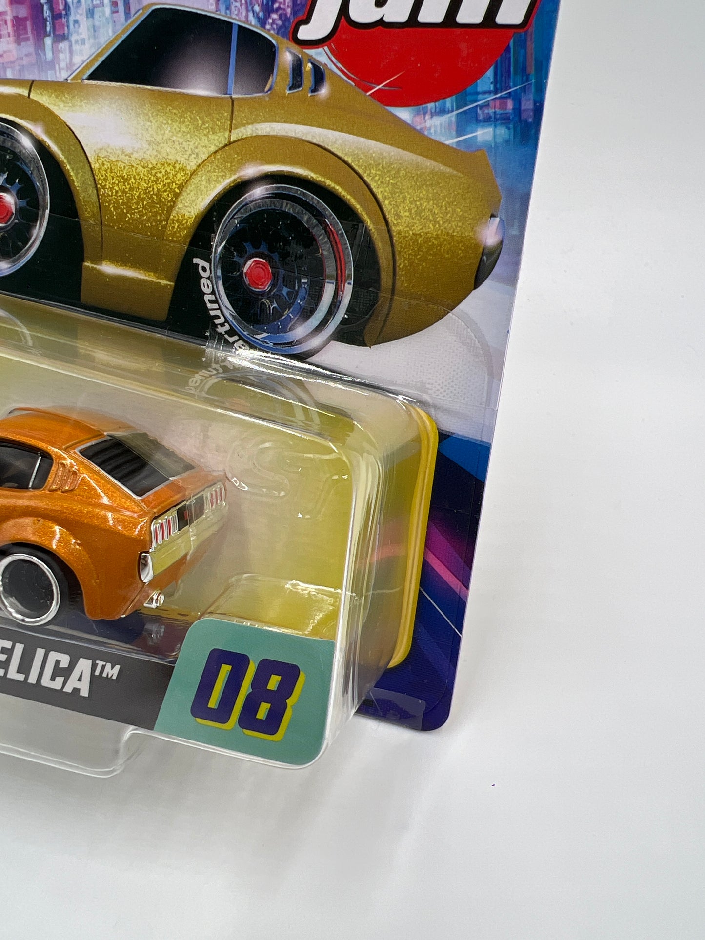 2025 MGA Car Tuned JDM Series 2 #8 76 Toyota Celica Orange 178Q