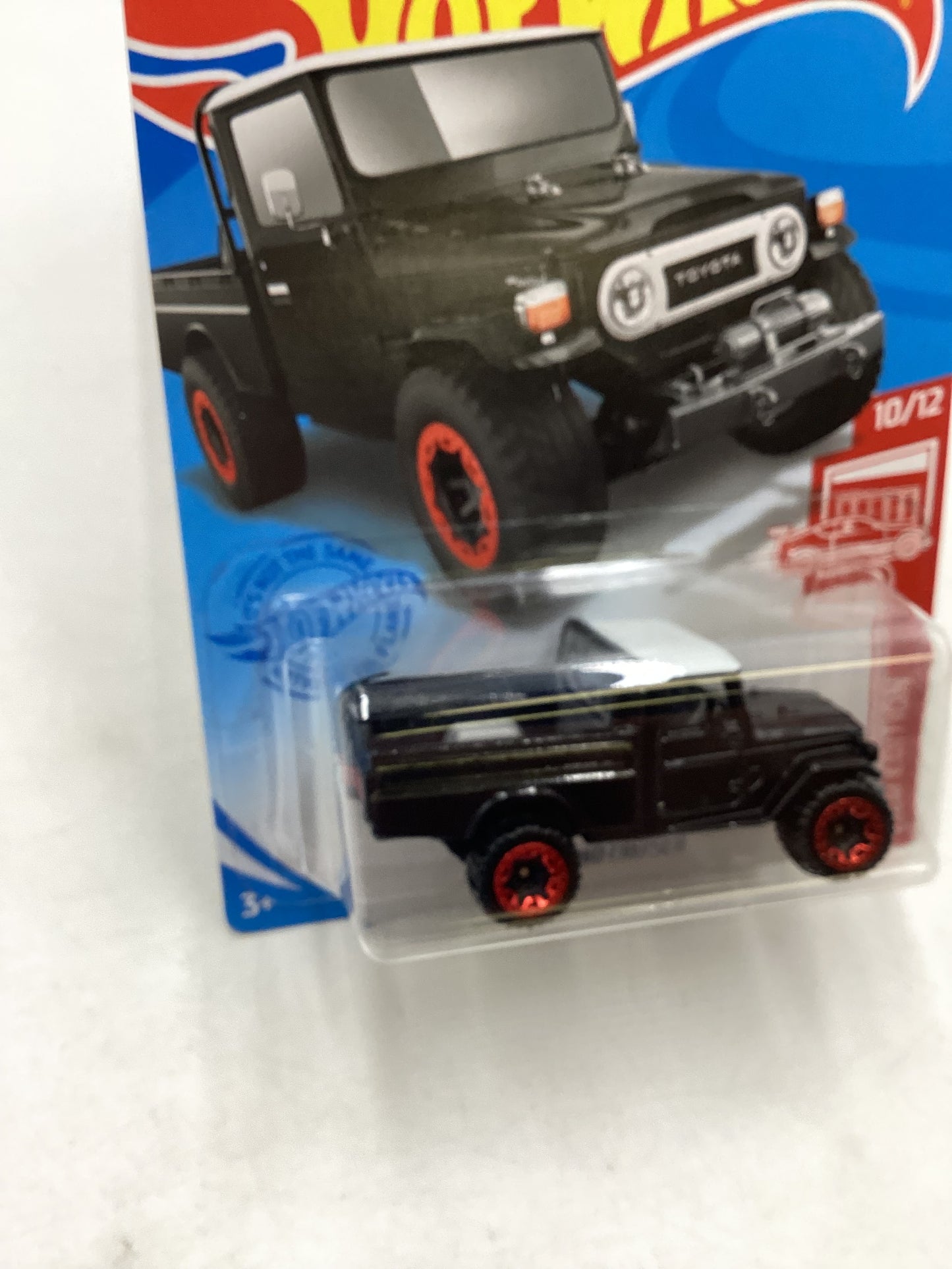 2021 Hot Wheels #202 Red Edition Toyota Land Cruiser 147A