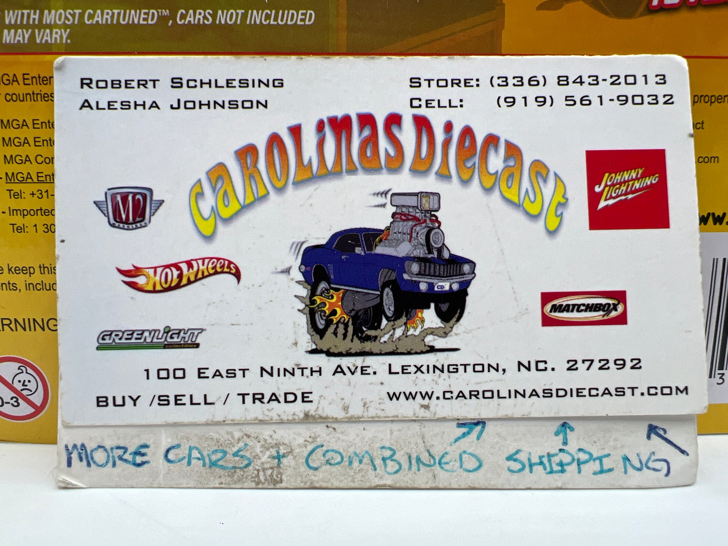 MGA Car Tuned Rigs Series 1 #1 Sneaky Pete Green Container 181i