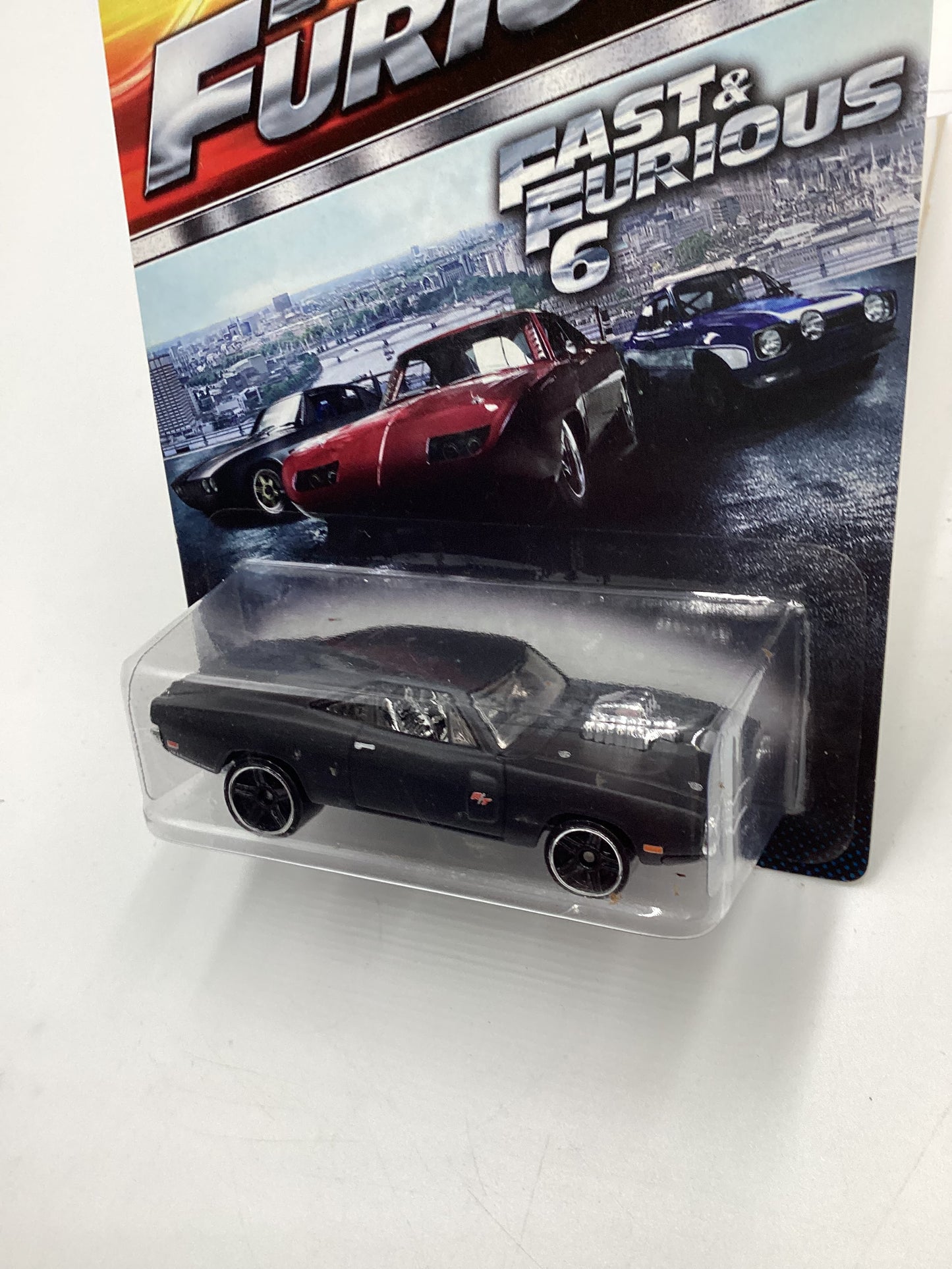 2015 Hot Wheels Fast & Furious #3 70 Dodge Charger R/T Black 69E