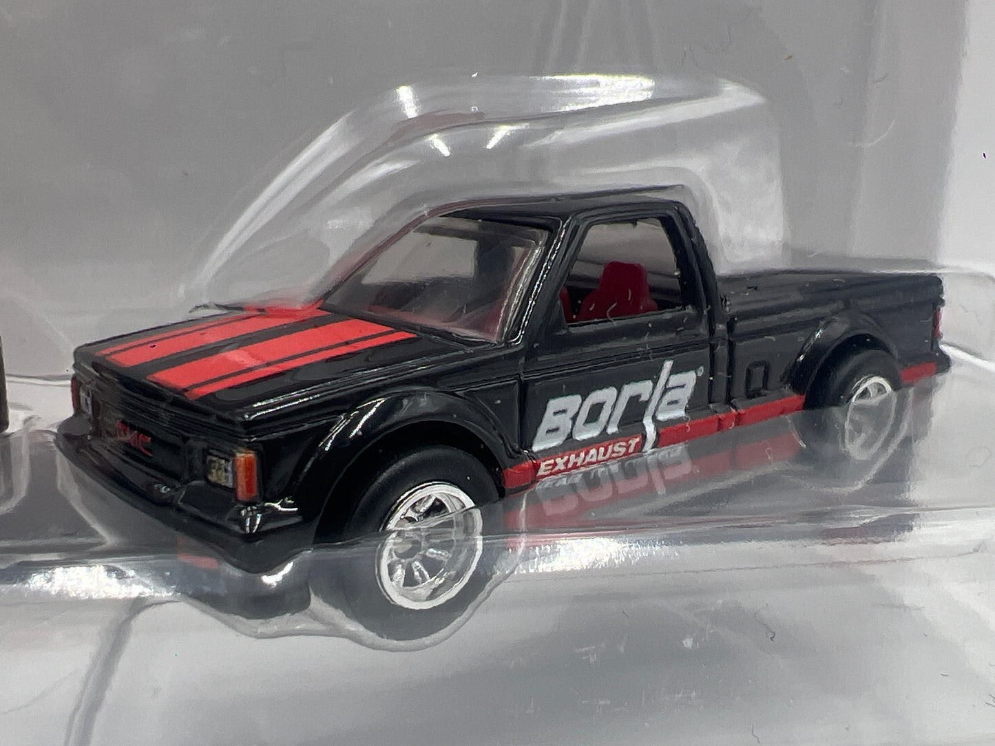 Hot Wheels Premium Target 2 Pack Borla 83 Chevy Silverado & 91 GMC Syclone W/Protector