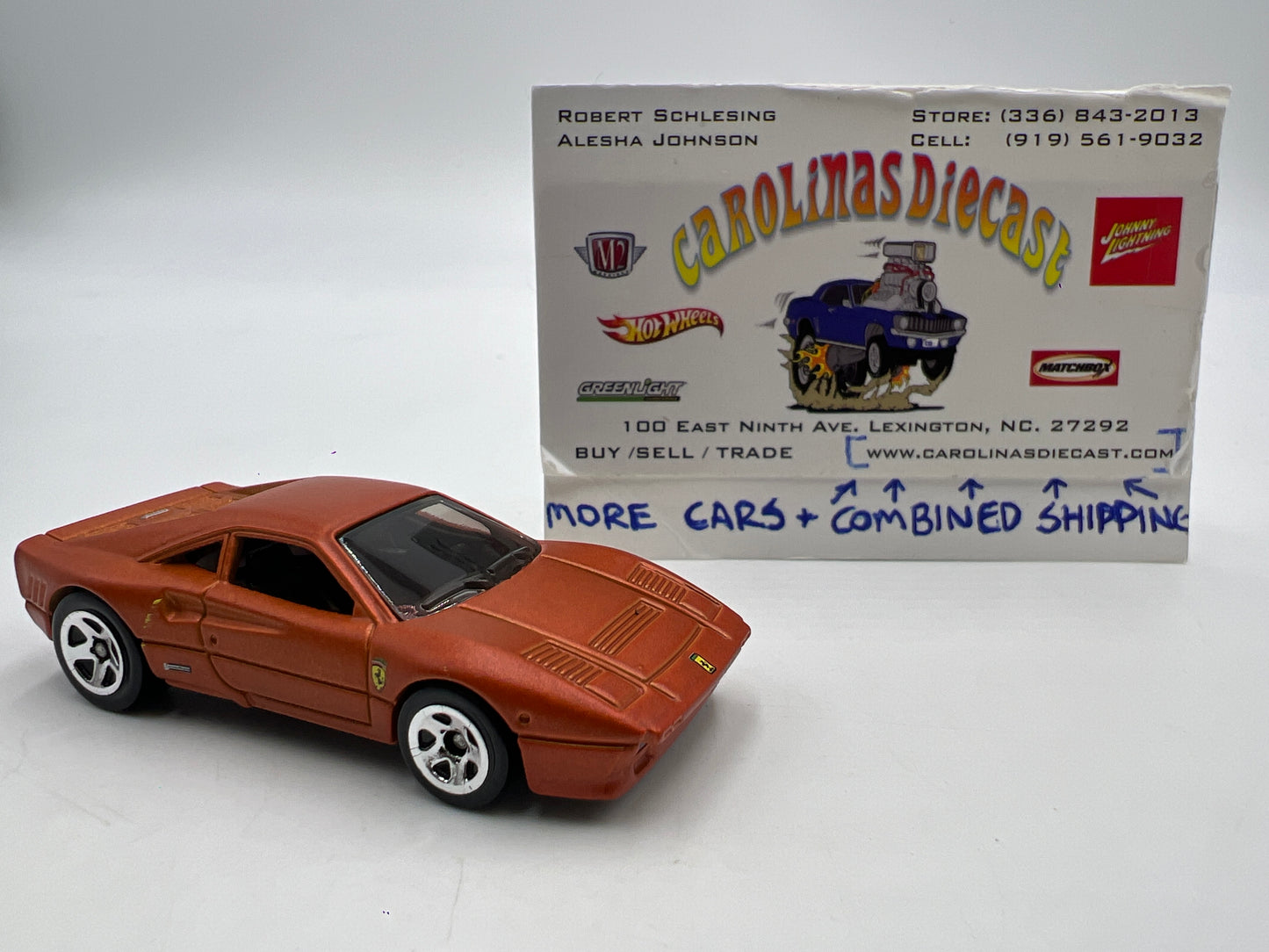 Hot Wheels Mainline Ferrari 288 GTO Satin Copper Loose