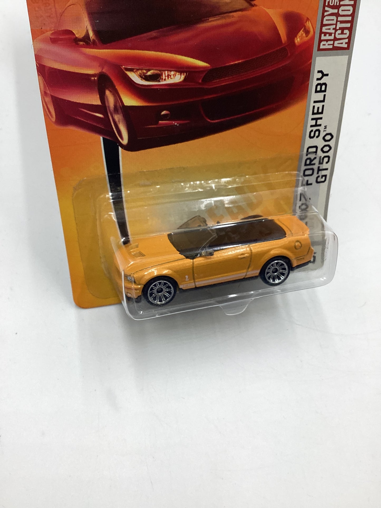 Matchbox Sports Cars #15 2007 Shelby GT500 Yellow 19D