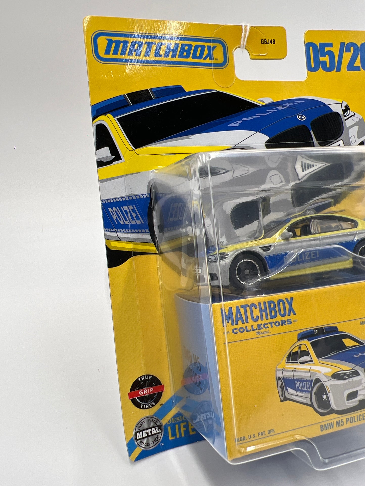 2025 Matchbox Collectors #5 BMW M5 Police 170F