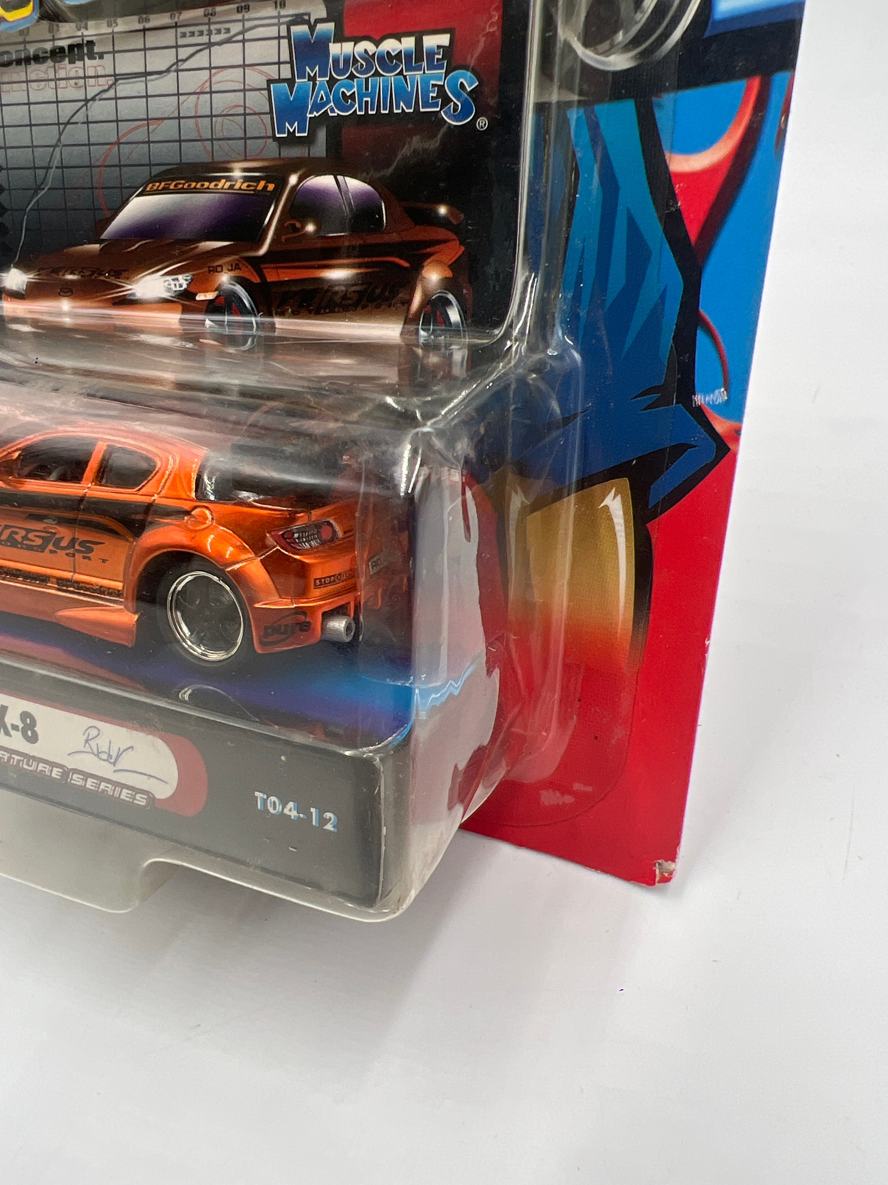 Muscle Machines Muscle Tuners 03 Mazda RX-8 Orange – carolinasdiecast