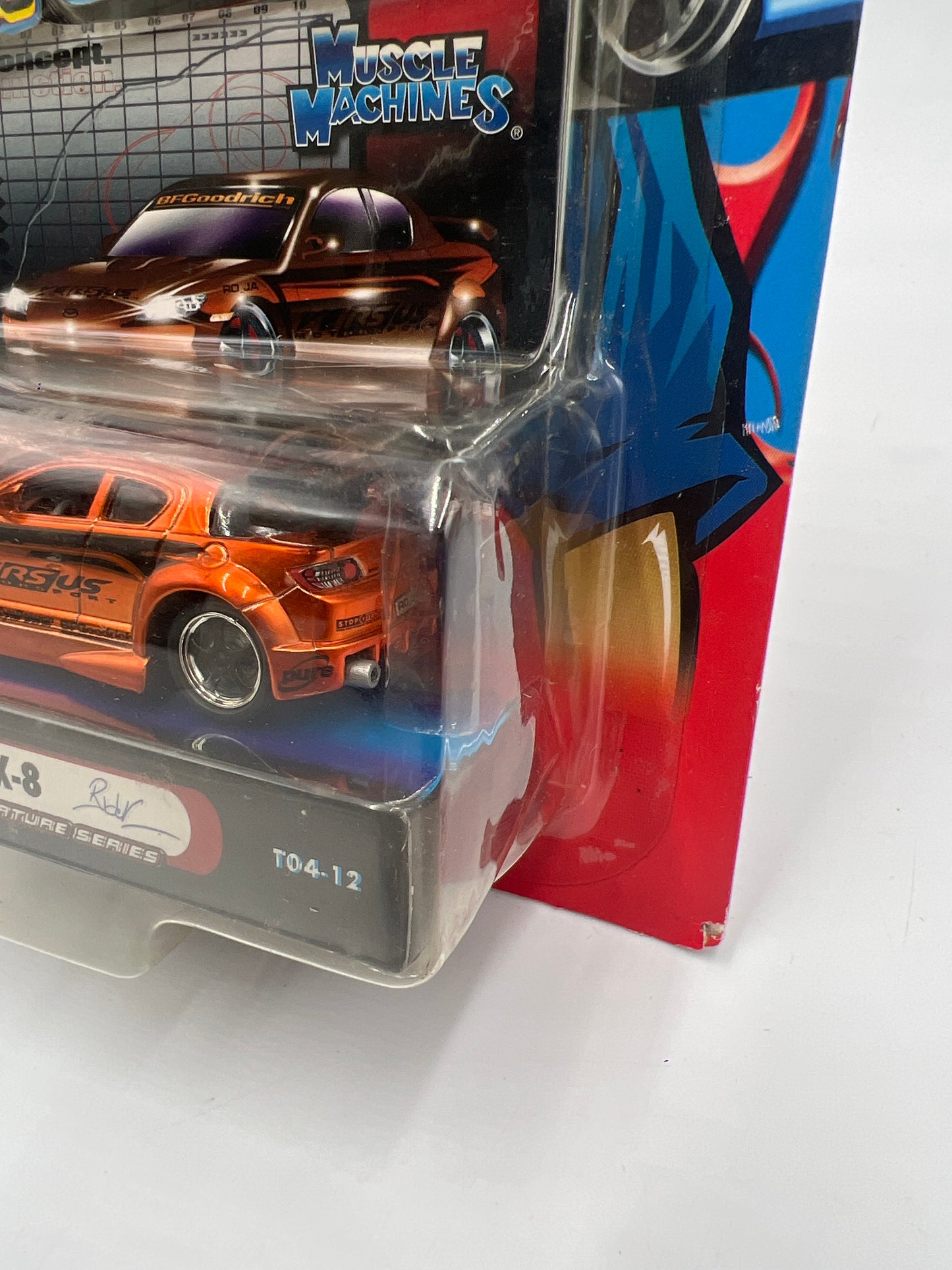 Muscle Machines Muscle Tuners 03 Mazda RX-8 Orange