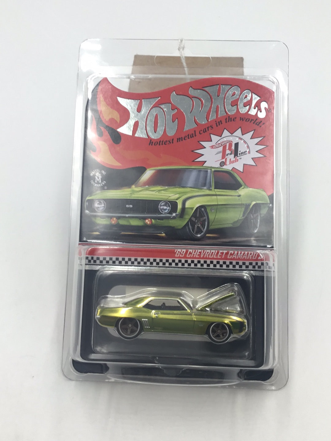 Hot wheels redline club 1969 Chevy Camaro SS 22443/30000 with protector (Antifreeze)