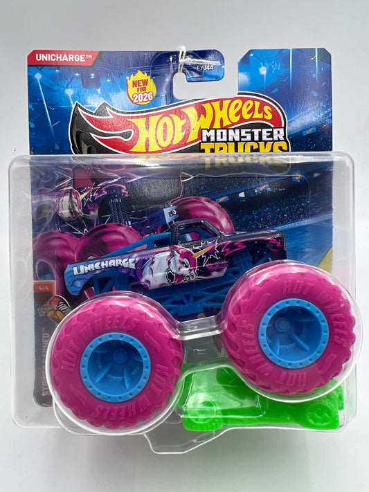 2026 Hot Wheels Monster Trucks Stripes Earned #4 Unicharge
