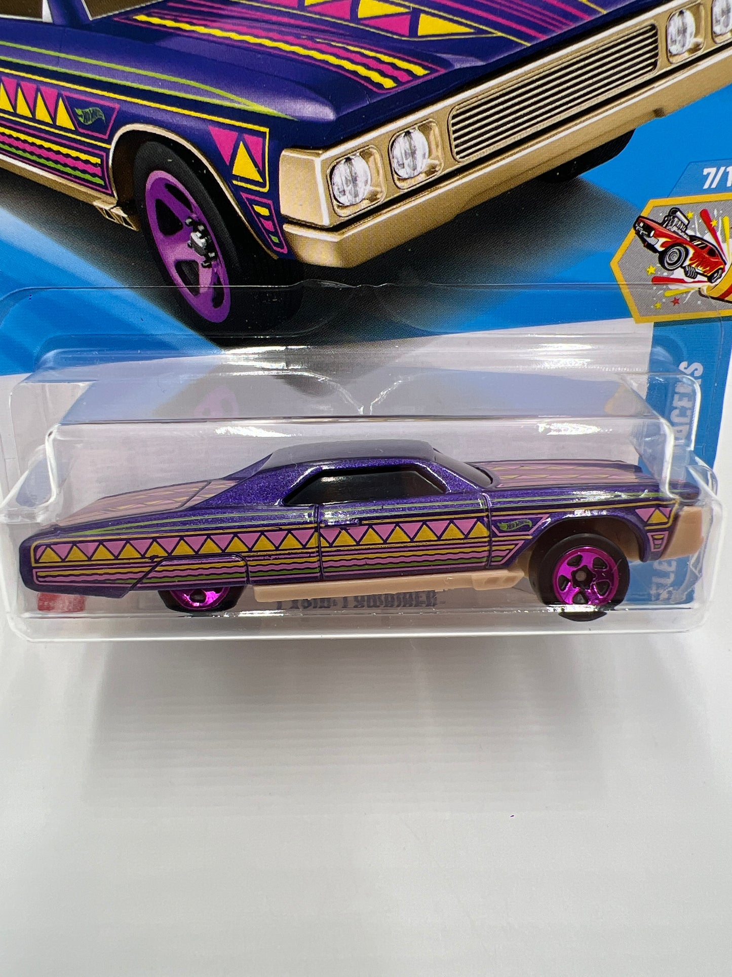 2025 Hot Wheels M Case Celebration Racers #223 Layin Lowrider Purple