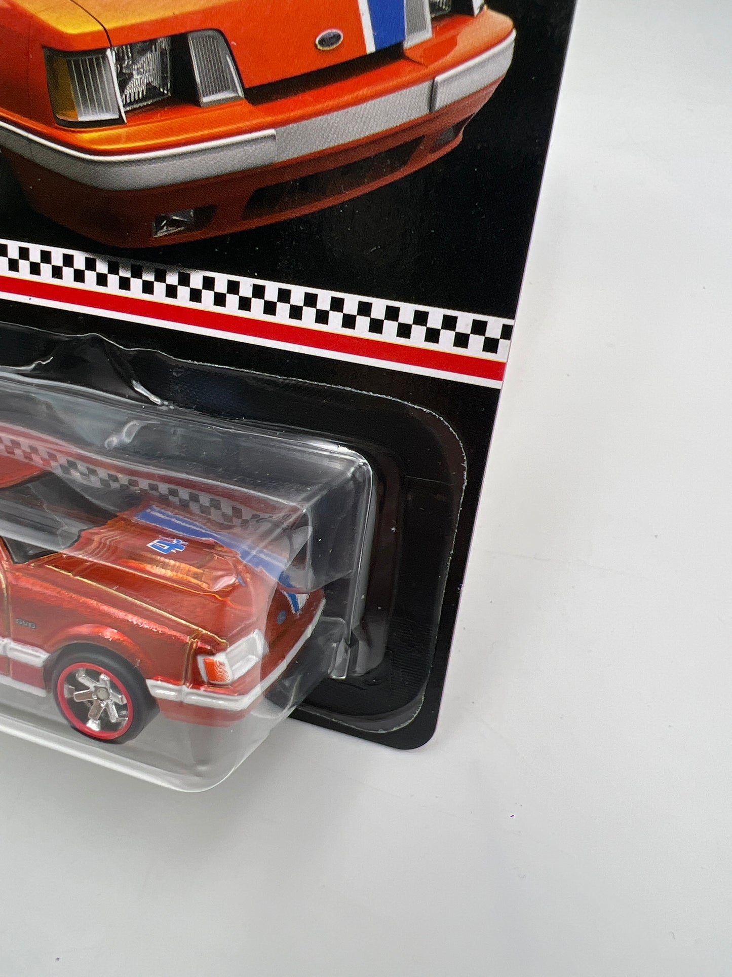 2019 Hot Wheels RLC Mail In #4 84 Mustang SVO Orange W/Protector