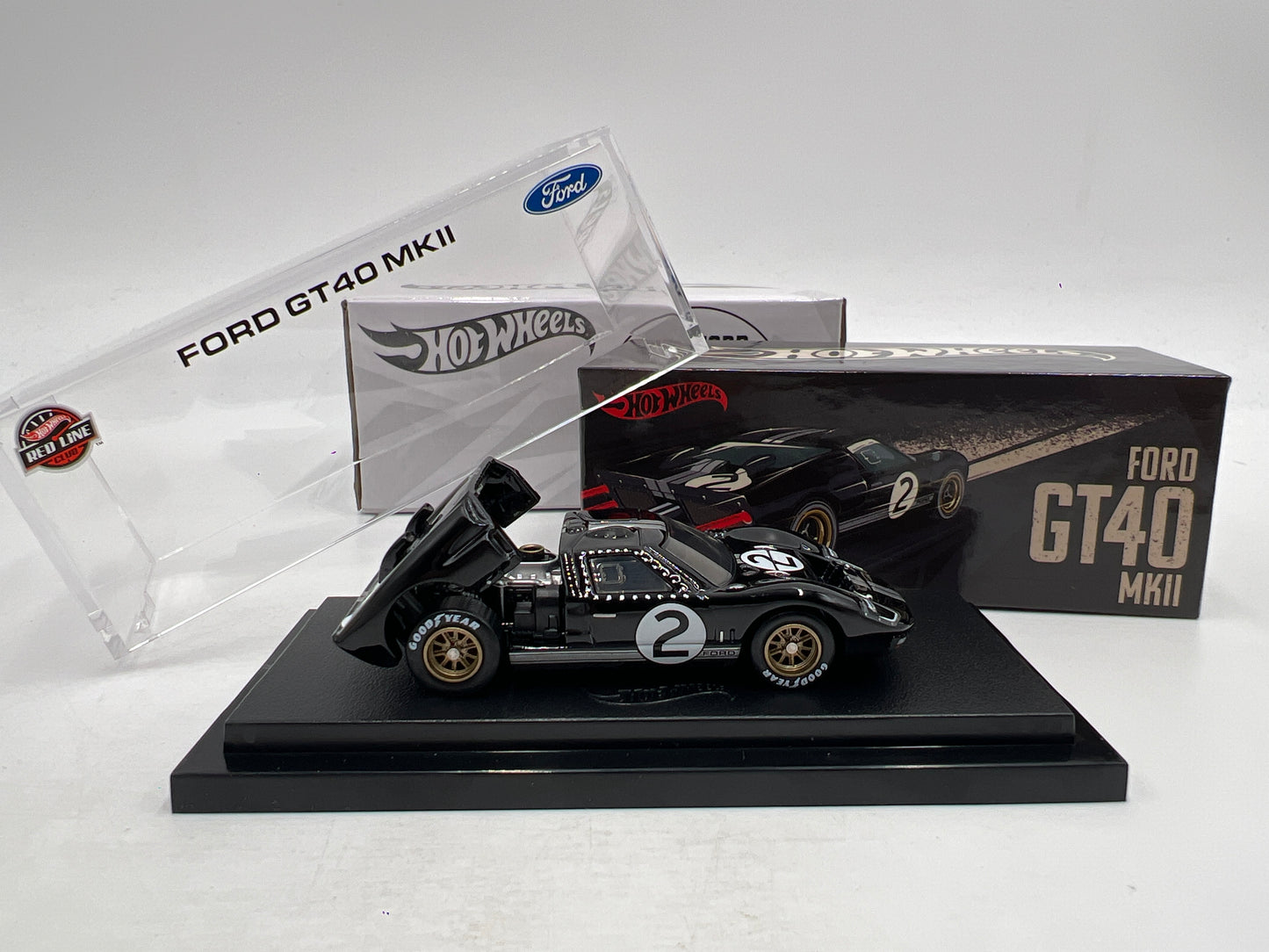 2025 Hot Wheels RLC Ford GT40 MKII Black