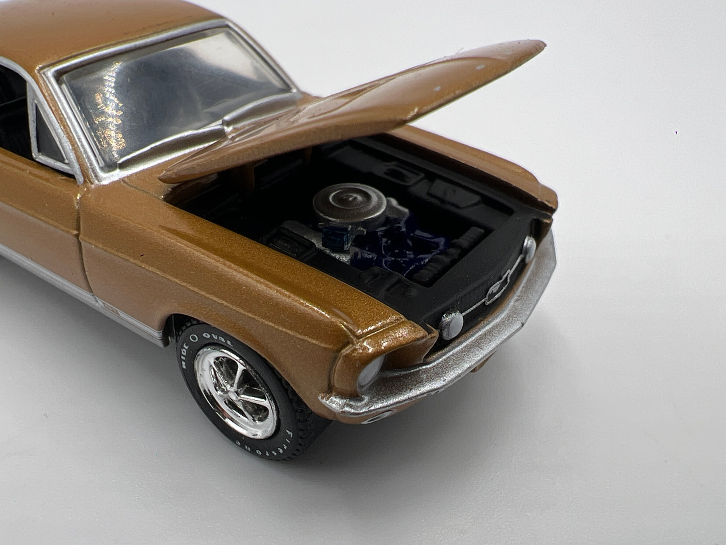 Greenlight Premium 1/64 1967 Ford Mustang GT Brown Loose