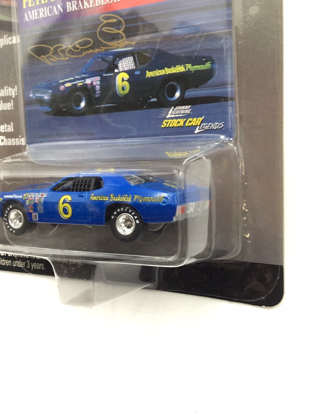 Johnny lightning Stock Car Legends #6 Pete Hamilton Plymouth Satellite QQ1