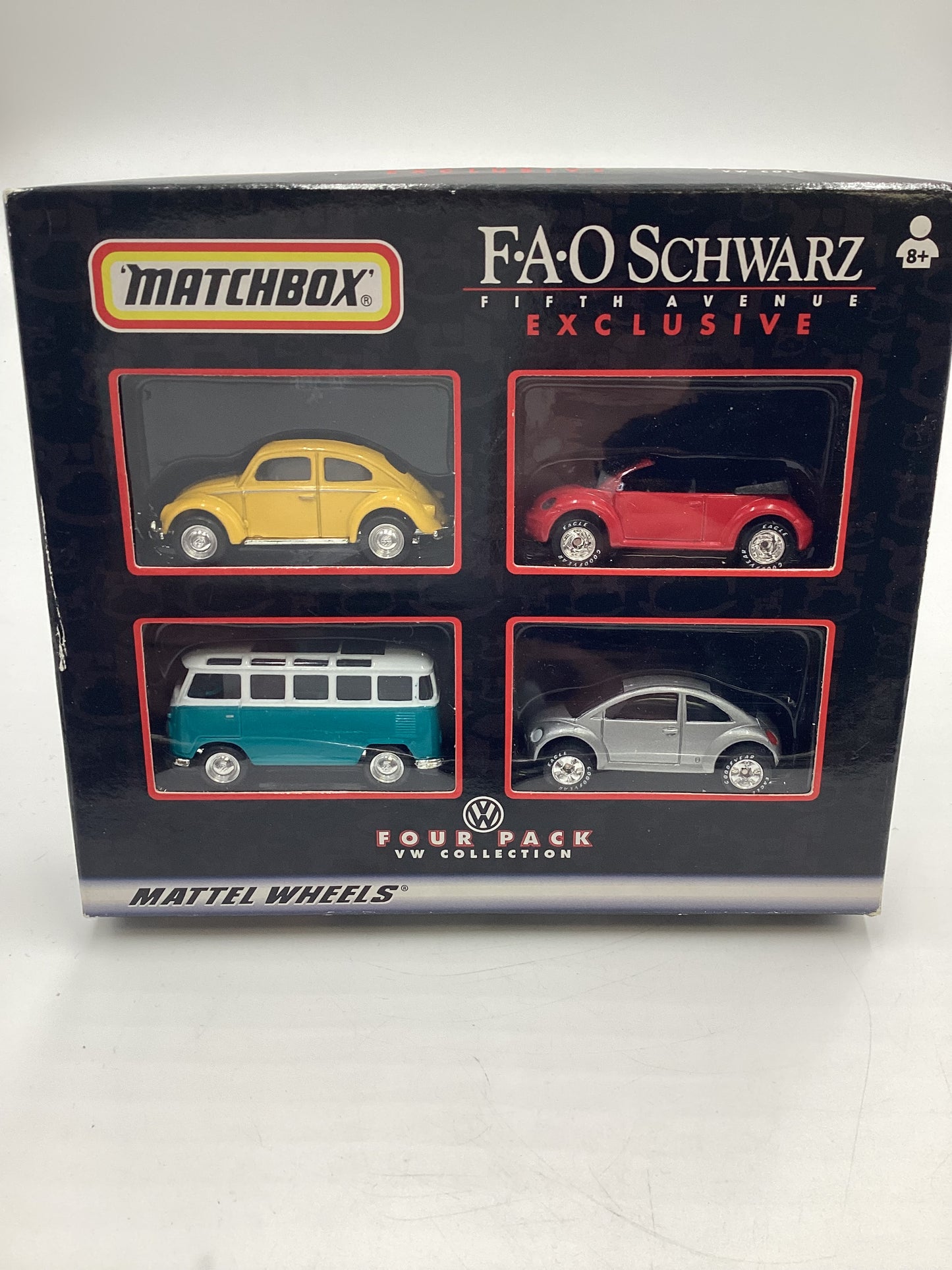 Matchbox FAO Schwarz Fifth Avenue Exclusive Four Pack VW Collection