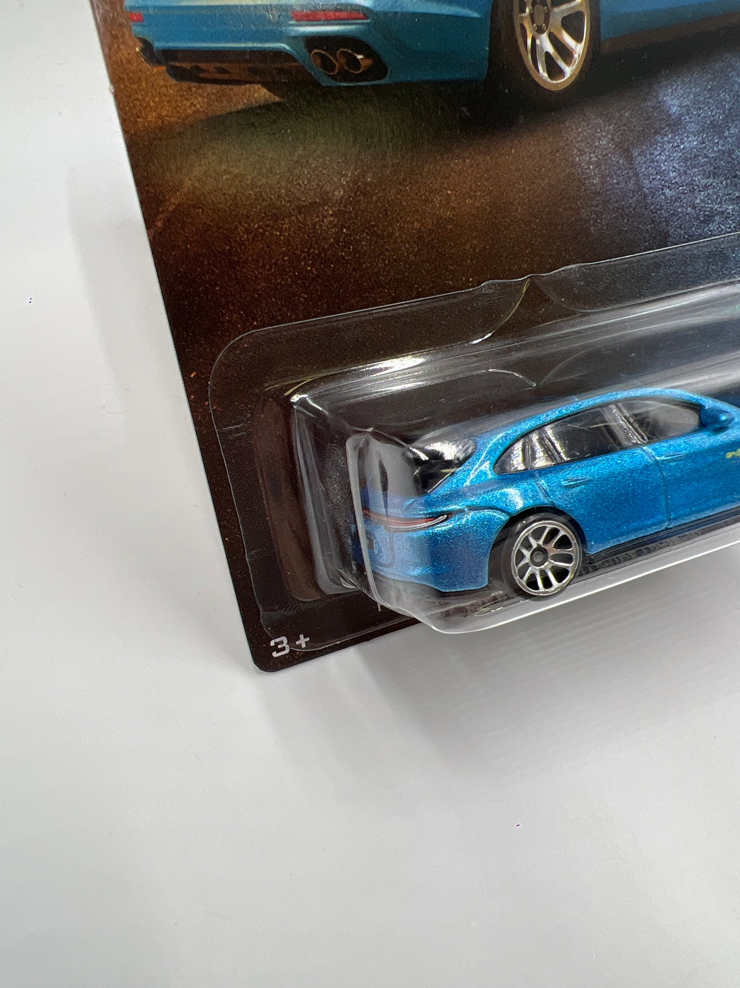 2025 Hot Wheels Silver Series Hybrid Speed #4 Porsche Panamera Turbo S E-Hybrid Sport Blue 153B