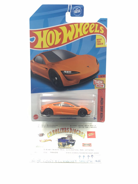 2023 hot wheels P case #249 Tesla Roadster