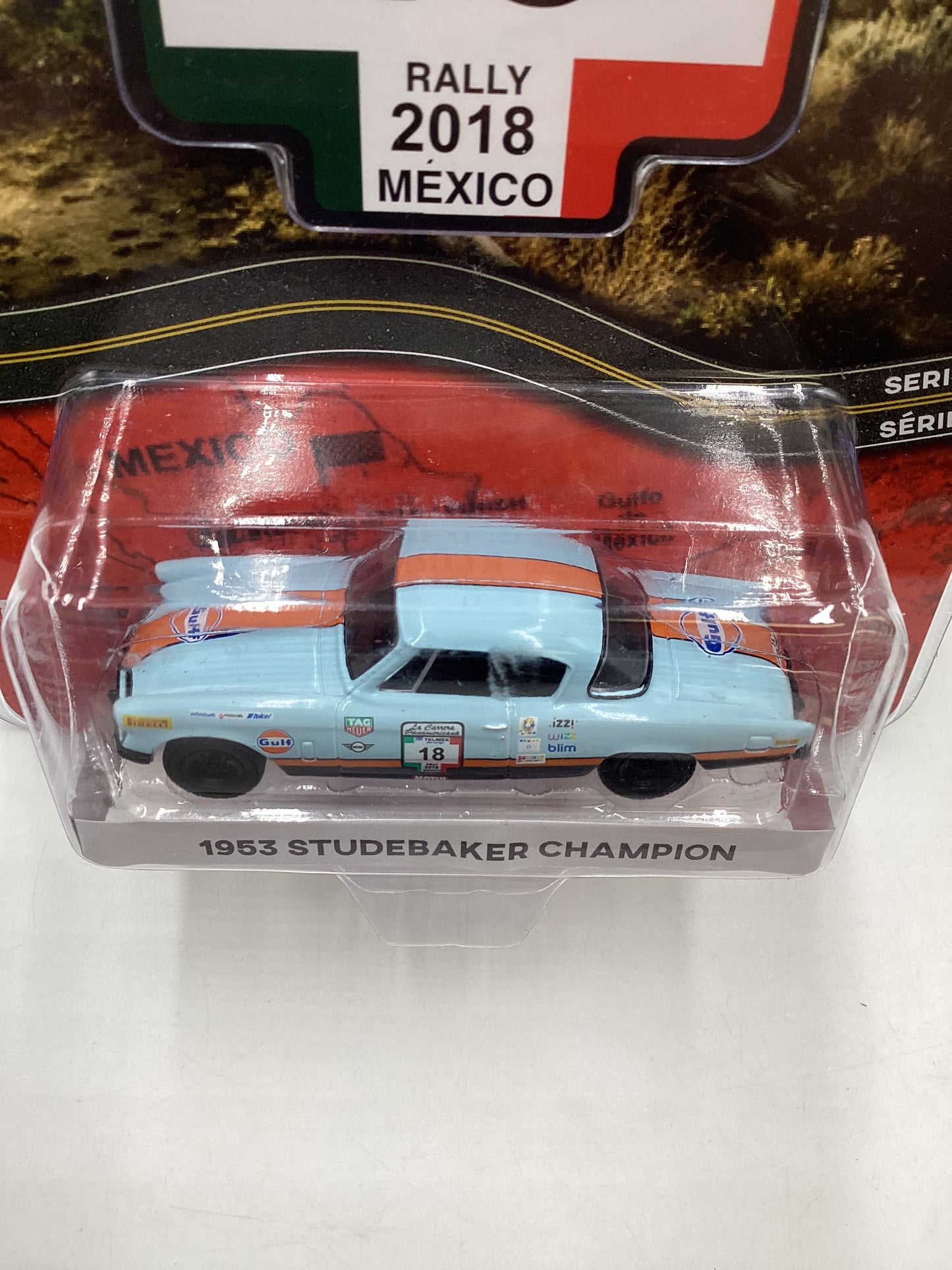 Greenlight La Carrera Panamericana #18 Gulf Studebaker Champion