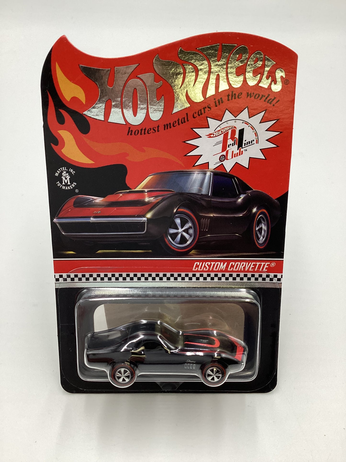 2022 Hot Wheels RLC #22365/25000 Custom Corvette Black