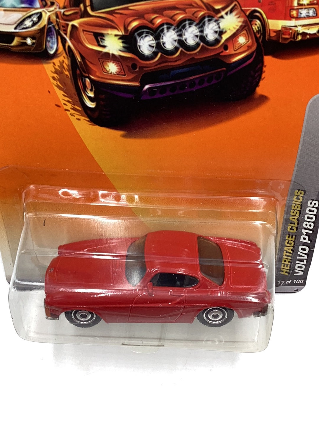 Matchbox 2010 #17 67 Volvo P1800S red 91D