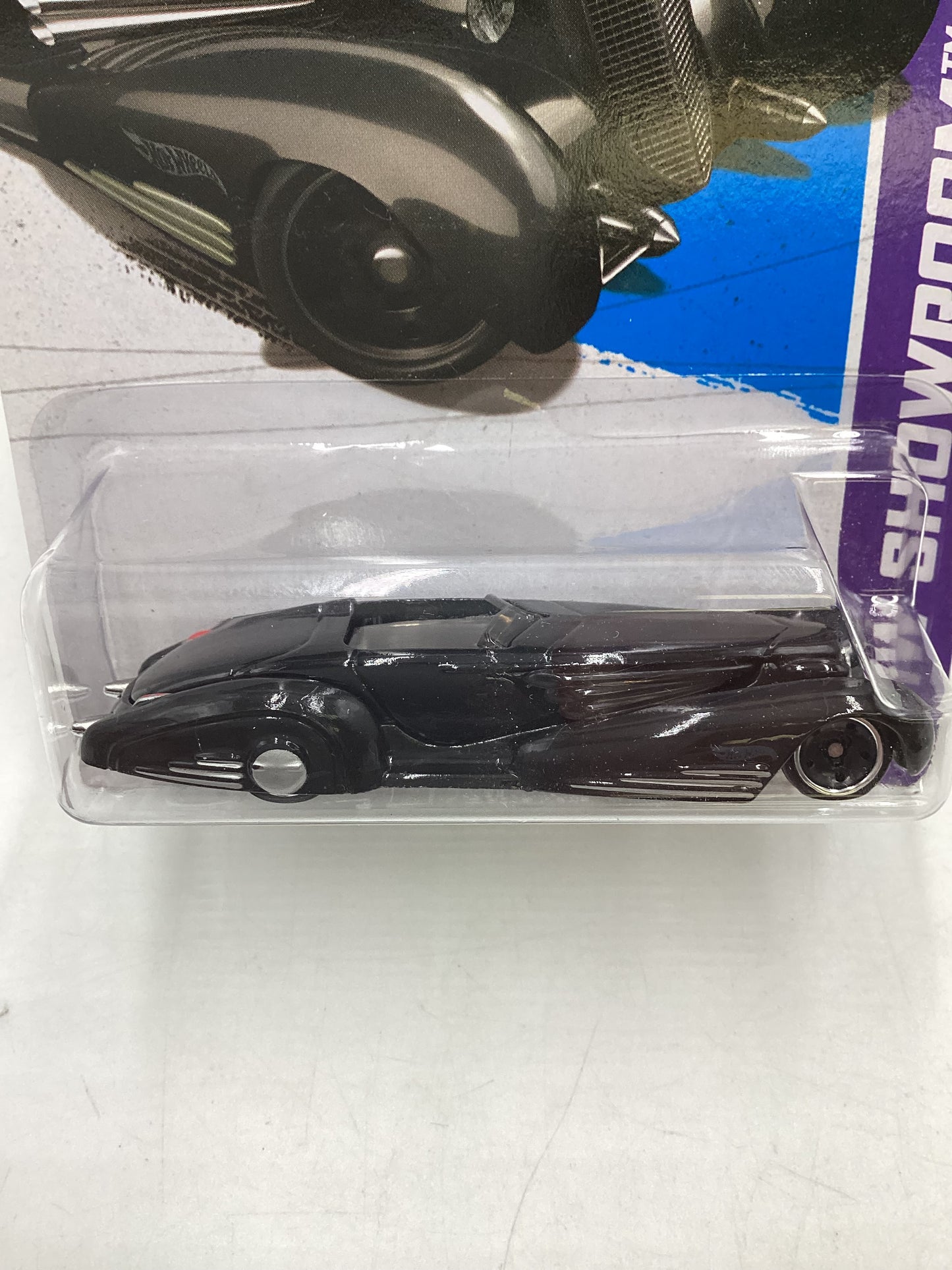 2013 Hot Wheels #185 Custom Cadillac Fleetwood Black 66H