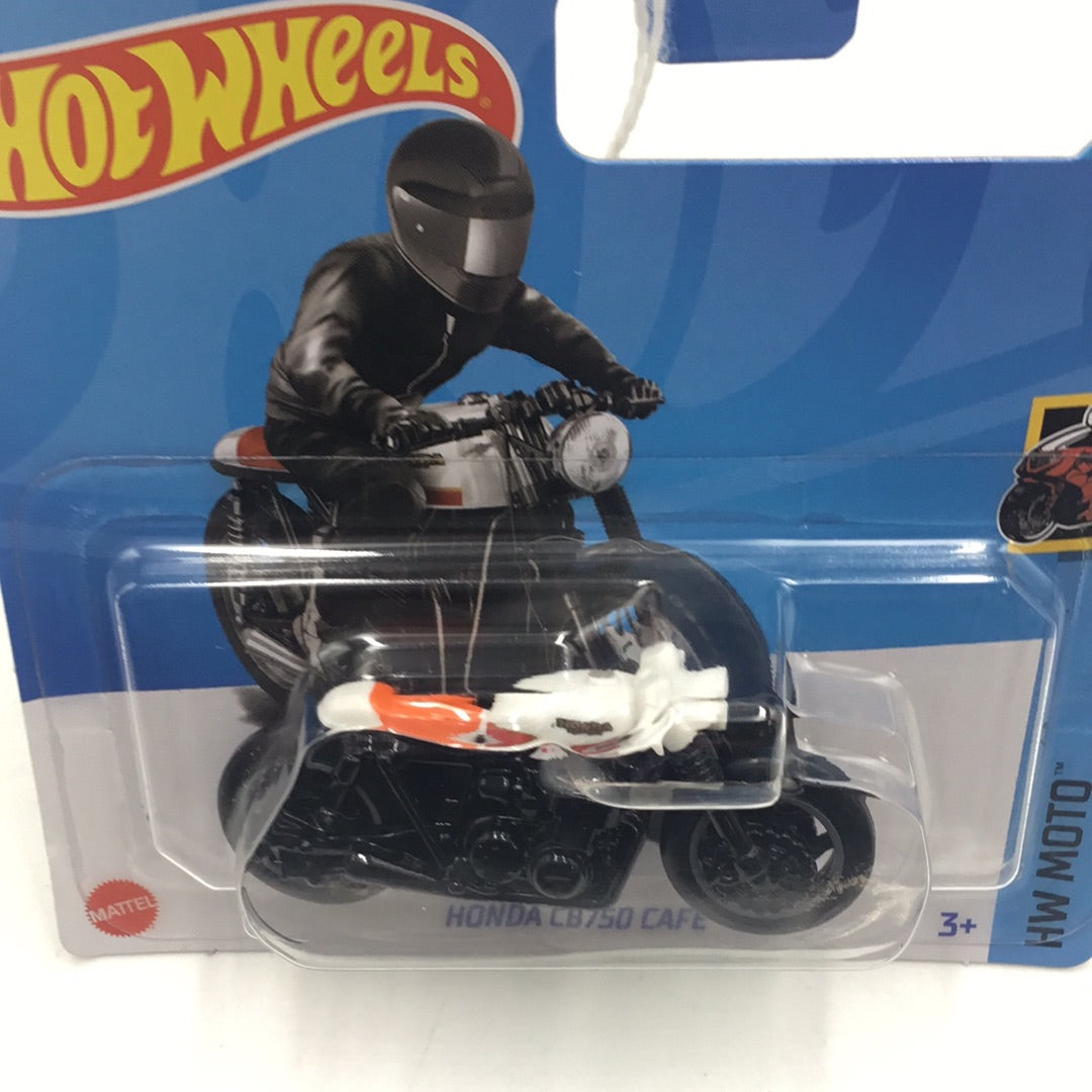 2023 hot wheels N Case #141 Honda CB750 Cafe Short Card 78B