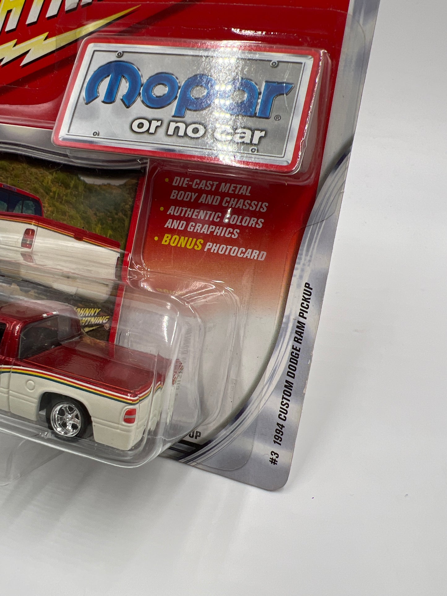 Johnny Lightning Mopar Or No Car #3 1994 Custom Dodge Ram Pickup