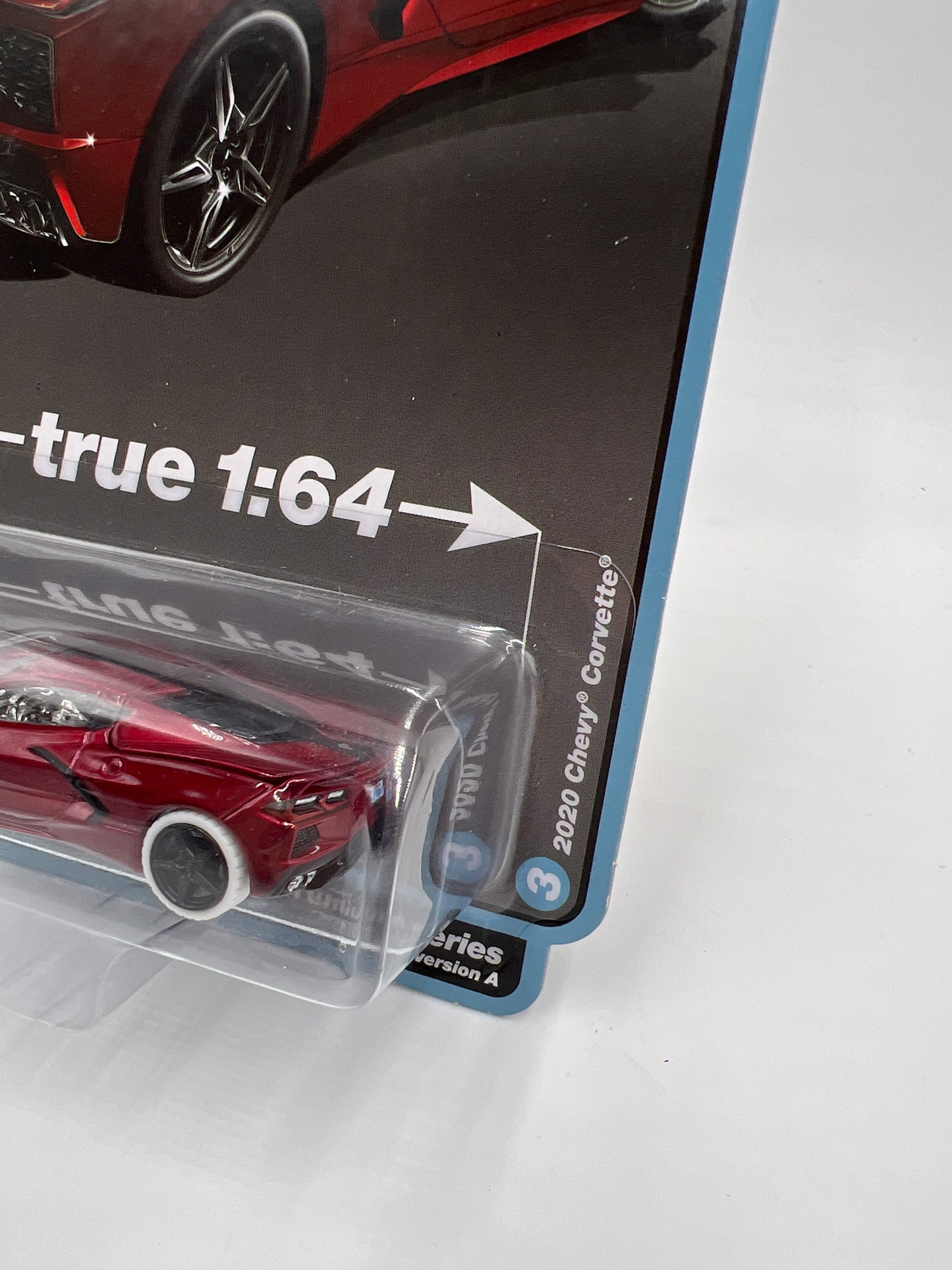 Auto World Sports Cars Release 1 Version A Ultra Red CHASE 2020 Chevy Corvette C8 Red