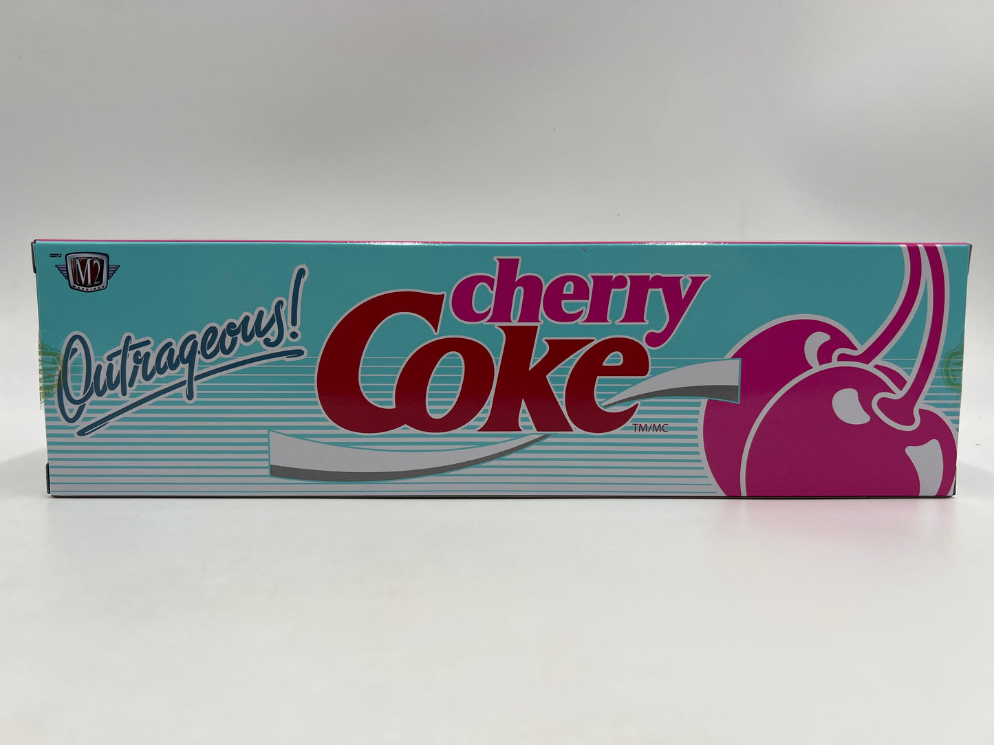 2025 M2 Machines Auto Haulers Cherry Coke 1973 Chevrolet Cheyenne Super 30 & 1985 Chevrolet Camaro IROC-Z TW40