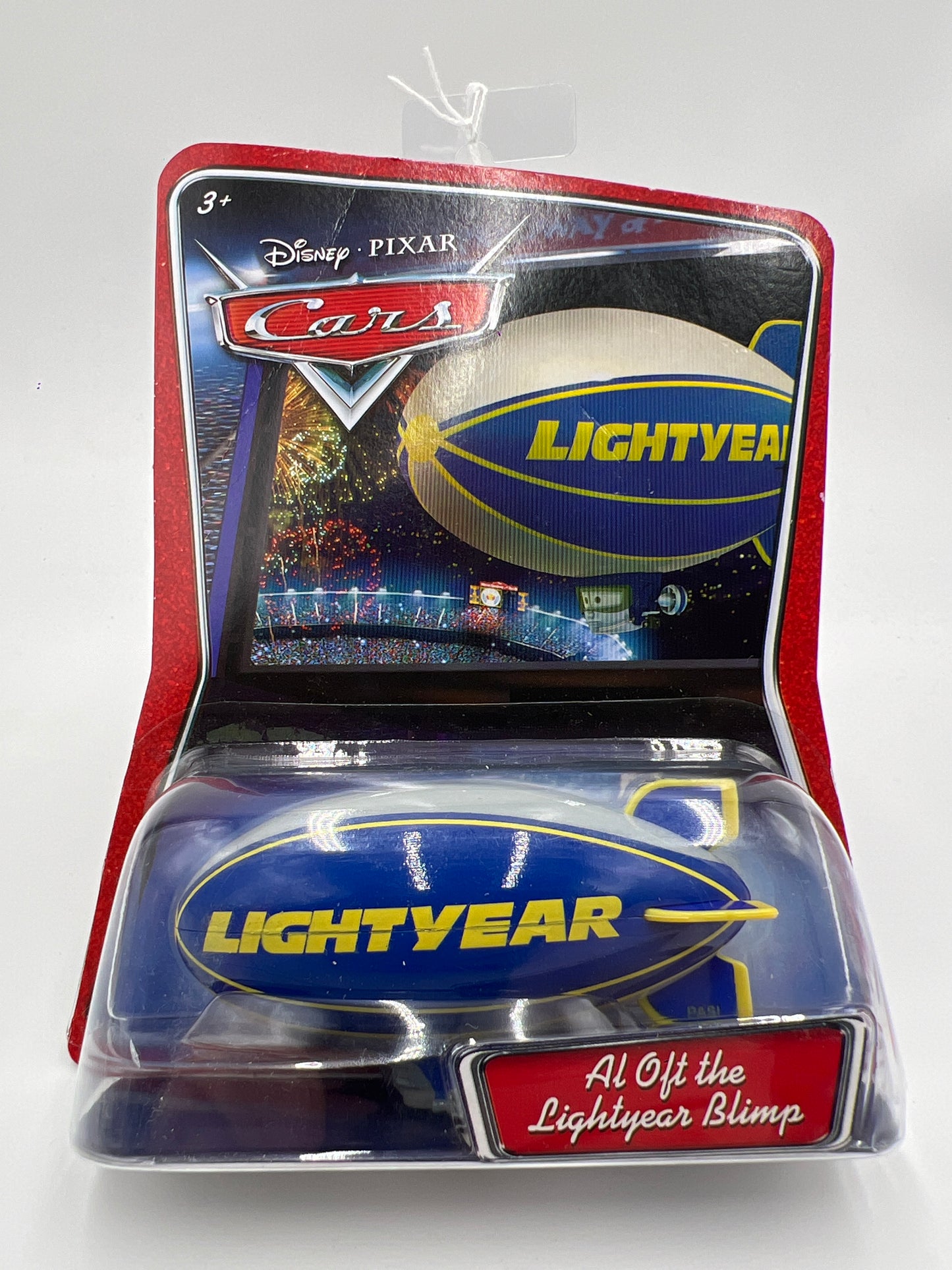 Disney Pixar Cars Al Oft The Lightyear Blimp Blue (Card Not Perfect) 138A