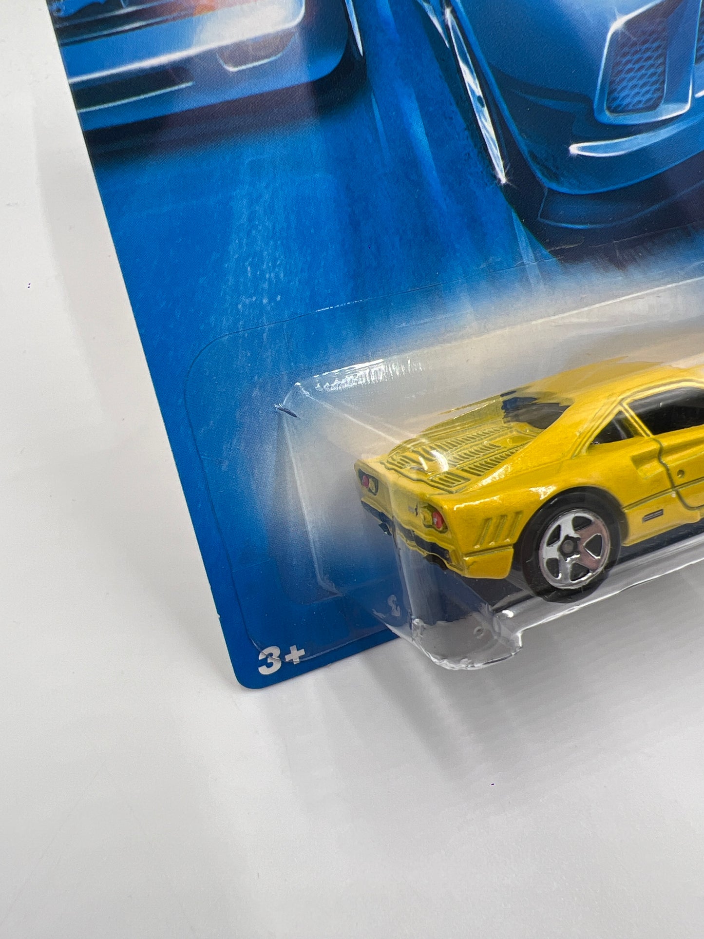 2008 Hot Wheels New Models #38 Ferrari GTO Yellow W/Protector SR