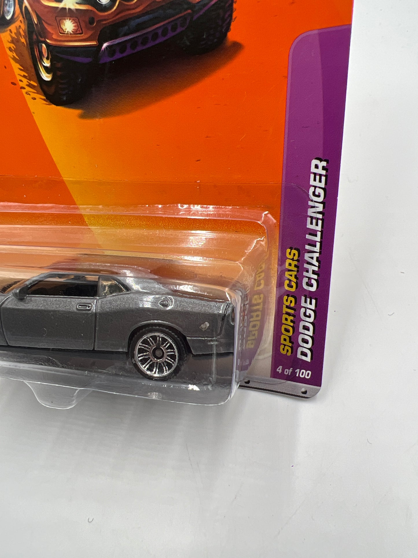 Matchbox #4 2010 Sports Cars Dodge Challenger Silver 50D