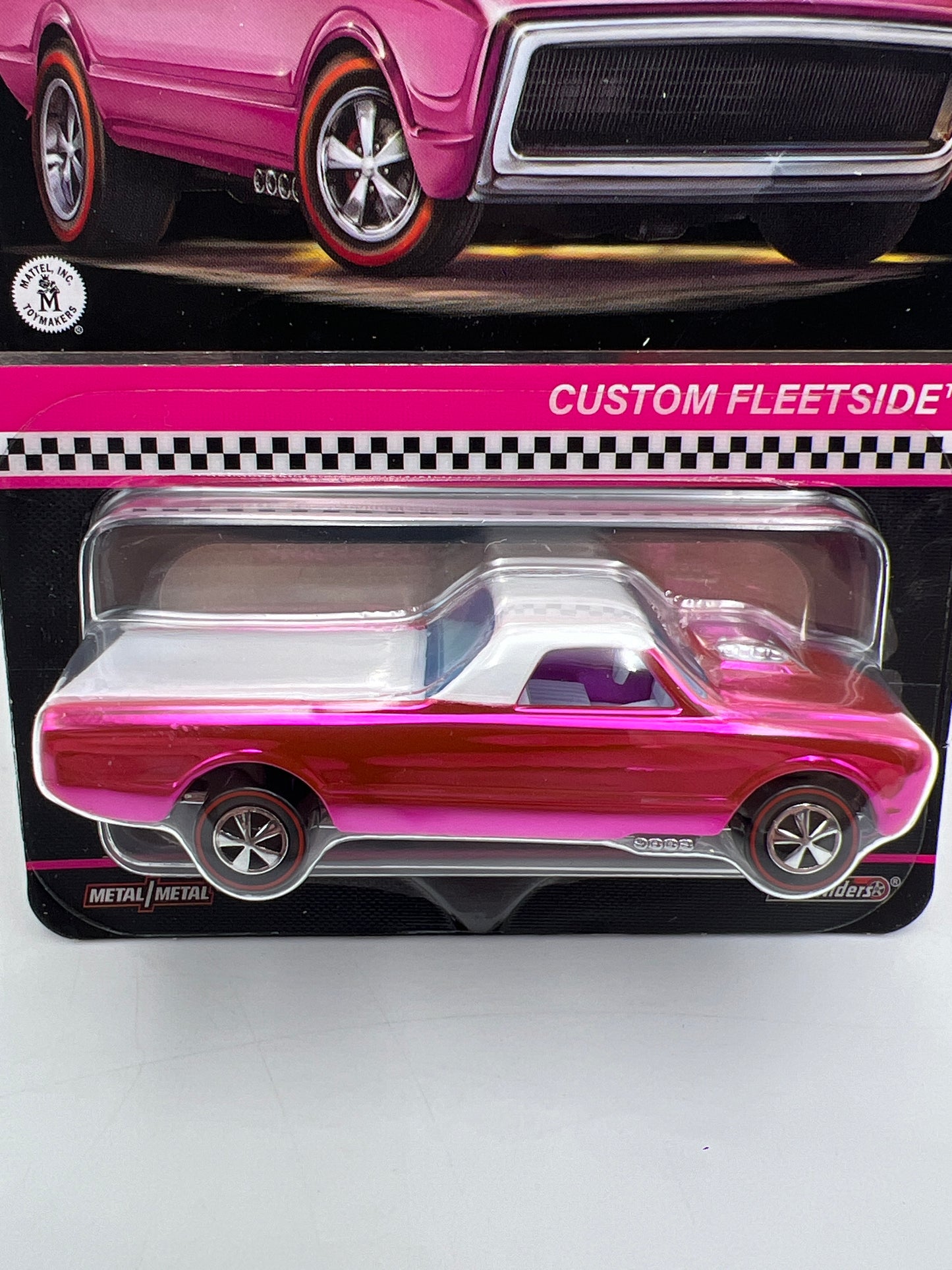 2022 Hot Wheels RLC Club Exclusive Custom Fleetside Pink W/Protector